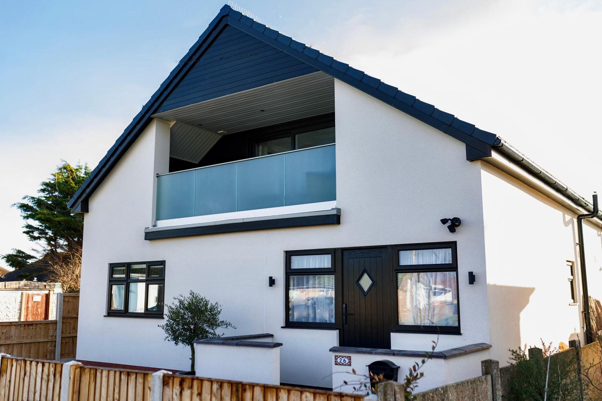 The Beach House With Balcony North Wales Kinmel Bay Екстериор снимка